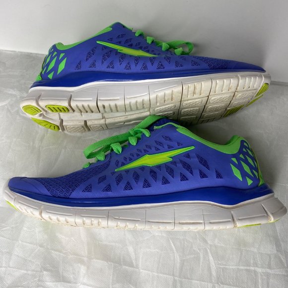 Women's Avia Burst Blue Green Low Top Lace Up Running Shoes WMAI1400001 Size 10 - Picture 2 of 9
